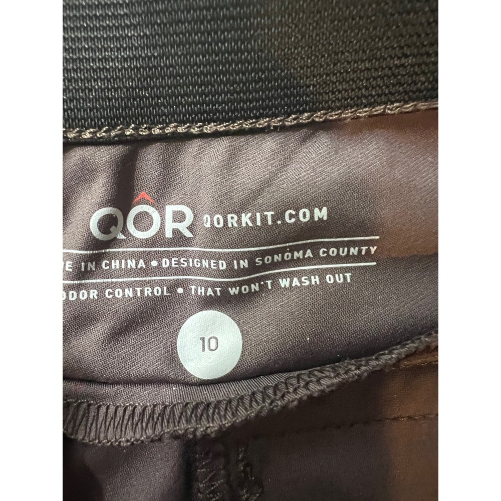 QOR Performance Trousers Womens 10 Tapered Athleisure 22028 - Picture 6 of 10